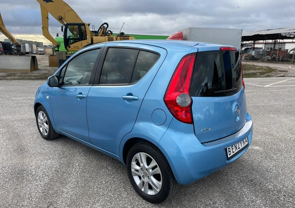 Opel Agila cena 18450 przebieg: 118000, rok produkcji 2011 z Tarczyn małe 379